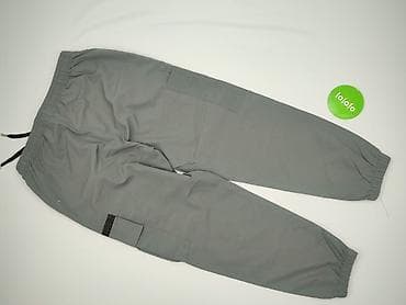 spodnie cargo szare pull and bear: Spodnie cargo damskie, rozmiar M — 3