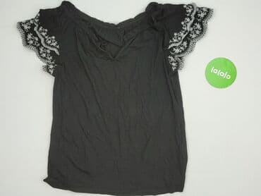 modne bluzki z bufiastymi rękawami: Bluzka damska, rozmiar S — 2