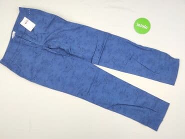 legginsy damskie plus size: Material trousers for women, size M (EU 38) — 3