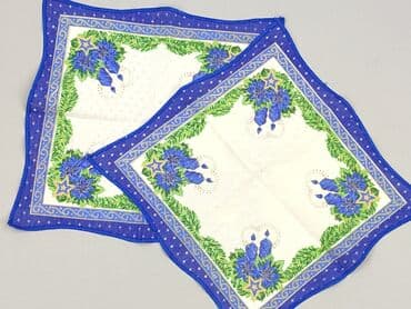 Tekstylia: Serwetka 30 x 30, kolor - Niebieski, stan - Idealny — 1