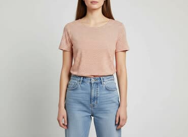 kropki koszulka: T-shirt damski, rozmiar S — 7