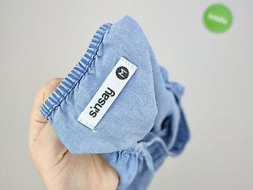 niebieska bluza: Sinsay, Bluzka damska, rozmiar M — 5