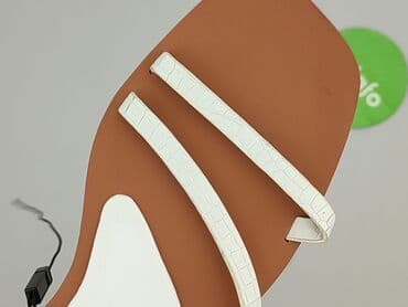 lasocki sandaly biale: Reserved, Sandały damskie, rozmiar 38 — 6