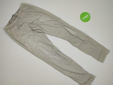 fioletowe dresy: Soft Grey, Spodnie materiałowe damskie, rozmiar S — 2