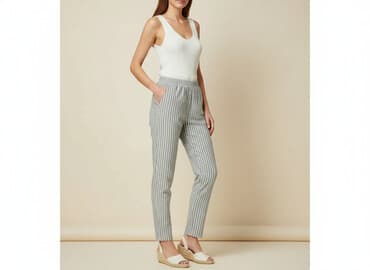 majtki damskie shein: Shein, Spodnie materiałowe damskie, rozmiar M — 7