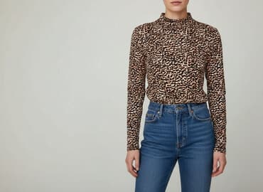 cropp koszula w koty: Gina Tricot, Bluzka damska, rozmiar M — 8