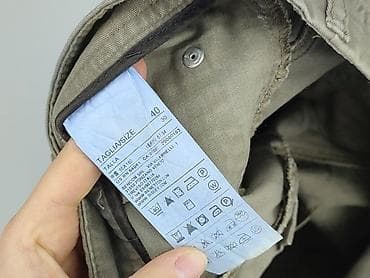 spodenki 44: Sisley, Spodnie materiałowe damskie, rozmiar M — 5