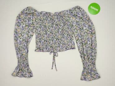 koszule damskie z bufiastymi rękawami: Shein, Bluzka damska, rozmiar M — 3