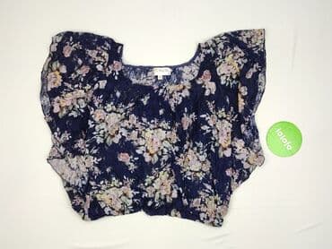 niebieska satynowa sukienka zara: Women's blouse, size M (EU 38) — 2
