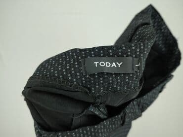 spodnie czarne materiałowe damskie: Spodnie materiałowe damskie, rozmiar L — 4