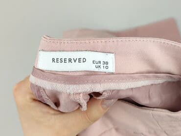reserved sukienki czerwone: Reserved, Spodnie materiałowe damskie, rozmiar M — 4