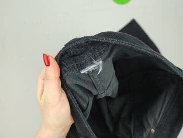 materiałowe spodnie z wysokim stanem lata 80: Spodnie materiałowe damskie, rozmiar 2XL — 4