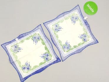 Tekstylia: Serwetka 30 x 30, kolor - Niebieski, stan - Idealny — 3