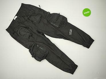 cargo bershka: Bershka, Spodnie cargo damskie, rozmiar M — 2
