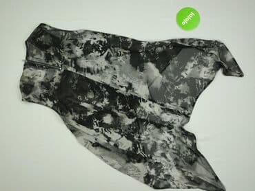 szara bluzka h m: H&M, Tunika damska, rozmiar S — 3