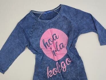 Blue, Women's blouse, size S (EU 36)