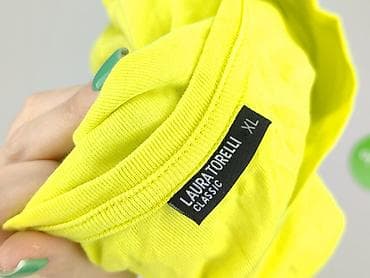 t shirty basic oversize: Laura Torelli, T-shirt damski, rozmiar XL — 6