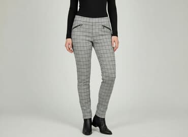 legginsy ocieplane z futerkiem: Tom Rose, Spodnie materiałowe damskie, rozmiar M — 7