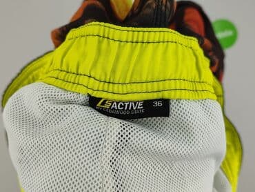 koszulka z napisem zumba: LASCANA Active, Szorty kąpielowe dla mężczyzn, rozmiar M — 4