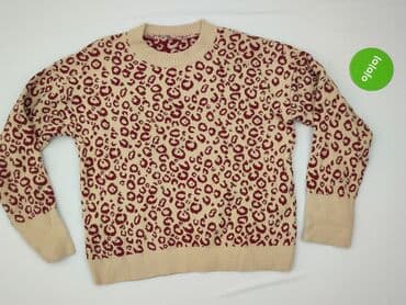 sweter w panterkę h: Sweter damski, rozmiar 2XL — 2