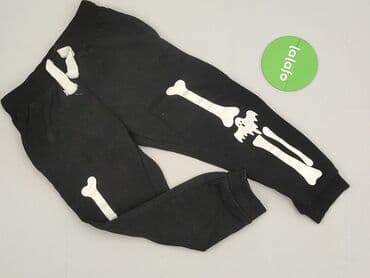 spodnie woskowane czarne: Sweatpants, Kiki & Koko, 10 years, 134/140, condition - Very good — 2