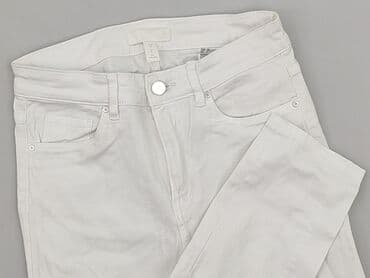 dżinsy białe: H&M, Jeans for women, size S — 1