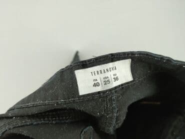 buty do czarnych rajstop: Terranova, Spodnie materiałowe damskie, rozmiar S — 4