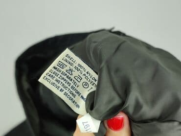 kurtki czarne z kapturem: Active Wear, Вітрівка для чоловіків, розмір L — 5