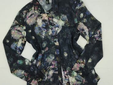 czarne body z długim rękawem h m: H&M, Koszula damska, rozmiar M — 1