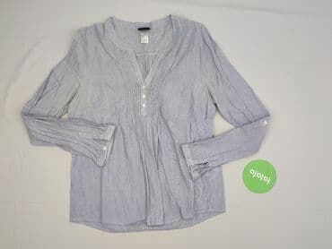 h m sweter w paski zielony: H&M, Bluzka damska, L — 2