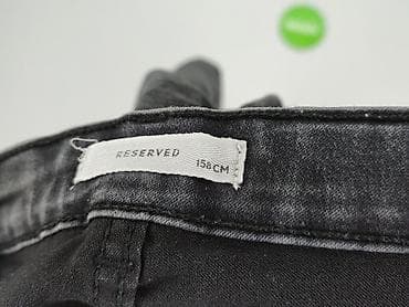 spodnice dzinsowe reserved: Spodnie jeansowe, Reserved, 13 lat, 158, stan - Bardzo dobry — 4