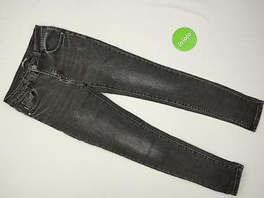 biale klapki wojas: Jeansy damskie, rozmiar S — 2