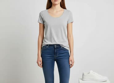 koszulki damskie m: Esmara, T-shirt damski, rozmiar M — 6