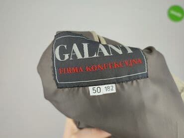 modne bluzki z bufiastymi rękawami: Gallantry, Marynarka dla mężczyzn, rozmiar M — 4