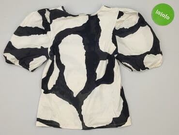 bluzki z tiulem czarne: H&M, Bluzka damska, M — 8