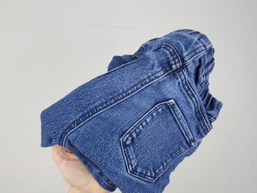 legginsy z wysokim stanem nieprześwitujące: Spodnie jeansowe, H&M, 2-3 lat, 98, stan - Bardzo dobry — 4
