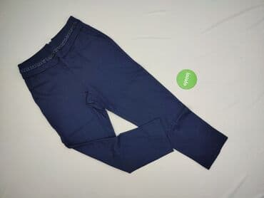 eleganckie sukienki z gipiury: Material trousers for women, size XL (EU 42) — 2