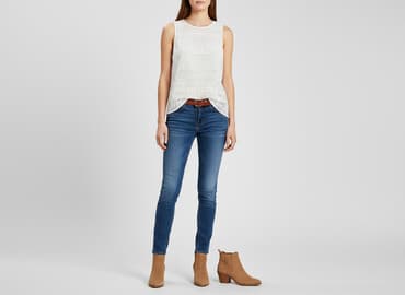 koszulki bez rękawów damskie tommy hilfiger: Tommy Hilfiger, Bluzka damska, rozmiar L — 1