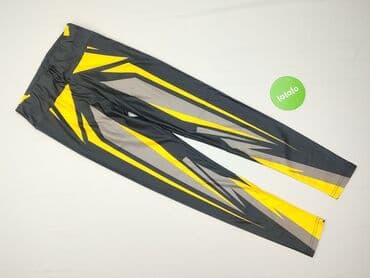 damskie legginsy wysoka talawzór geometryczny: Legginsy Sportowe damskie, rozmiar M — 2