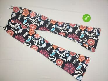 kwiaty z rajstop cena: Spodnie materiałowe damskie, S — 4