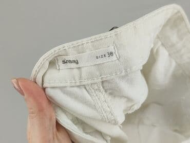 spodnie od piżamy damskie sinsay: Sinsay, Spodnie materiałowe damskie, rozmiar M — 4