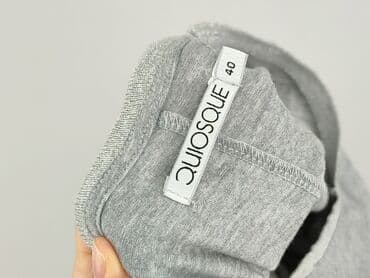 sweter piórkowy na drutach: QUIOSQUE, Bluzka damska, rozmiar M — 4