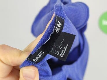 koszulka z numerem h m: H&M Basic, Top damski, rozmiar M — 4