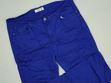Cherry, Material trousers for women, size M (EU 38)