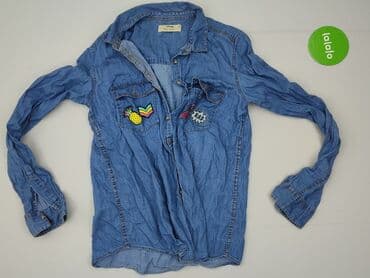 koszulka z gitara: Denim Collection, Koszula damska, M — 2