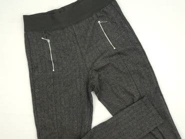 woskowane legginsy z wysokim stanem: F&F, Spodnie materiałowe damskie, rozmiar M — 1