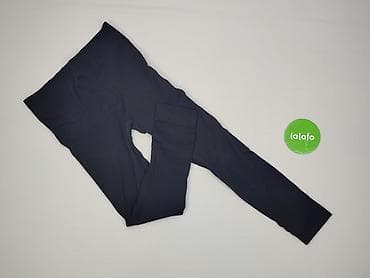 kremowe getry: H&M, Legginsy Sportowe damskie, rozmiar M — 2