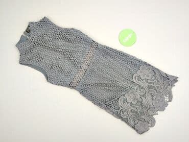 sukienki midi z długim rękawem na wesele: Sukienka damska, rozmiar S — 3