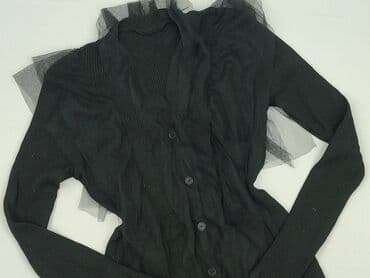 sweter z tiulowymi rękawami: Kardigan damski, rozmiar S — 1