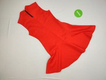 czerwona obcisła sukienka h m: H&M, Sukienka damska, rozmiar S — 3